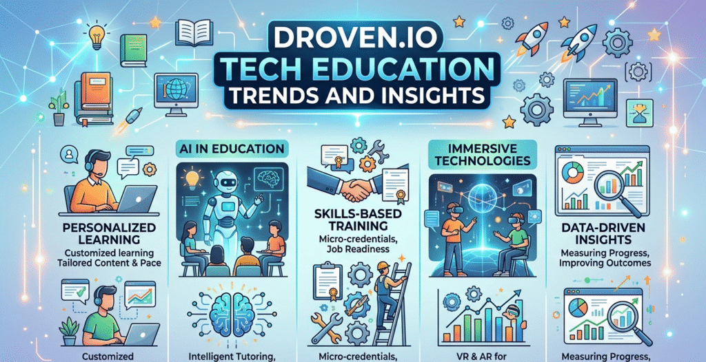 Droven IO Tech Education Trends Reshaping Digital Learning