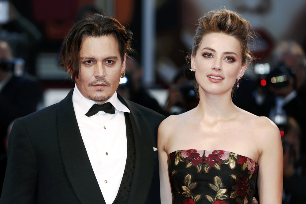 Johnny Depp attending a movie premiere during his successful Hollywood career.