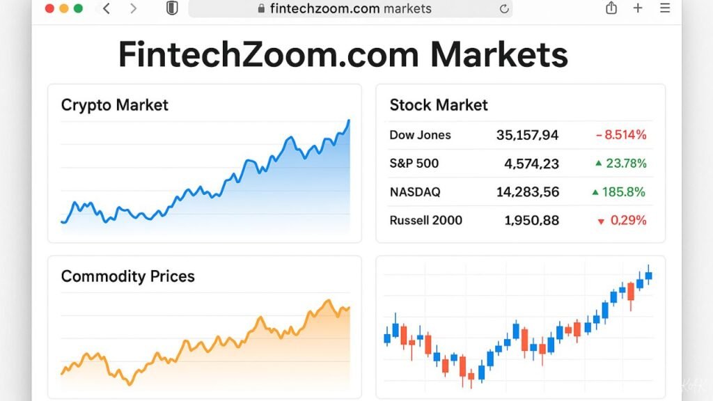 Fintechzoom.com Markets: What the Financial News Aggregator Offers Traders
